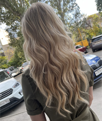 окрашивание длинных волос